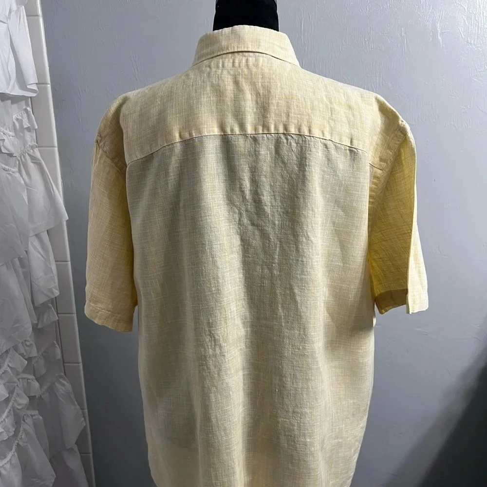 Perry Ellis button down top - Picture 3 of 6